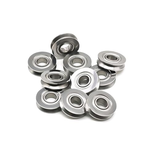Roulement SV6-16ZZ poulie de rail de guidage en V 6 x 16 x 4 mm 5pcs