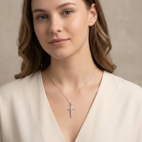 Pendentif Crucifix Argent Sterling 925 d'Exception et son Écrin