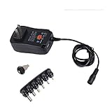 Con 8 puntas de CC para adaptarse a muchos electrodomésticos de 3V-12Vhome, como tablet PC, altavoces, tiras de luces LED, sistema de cámara CCTV, etc.