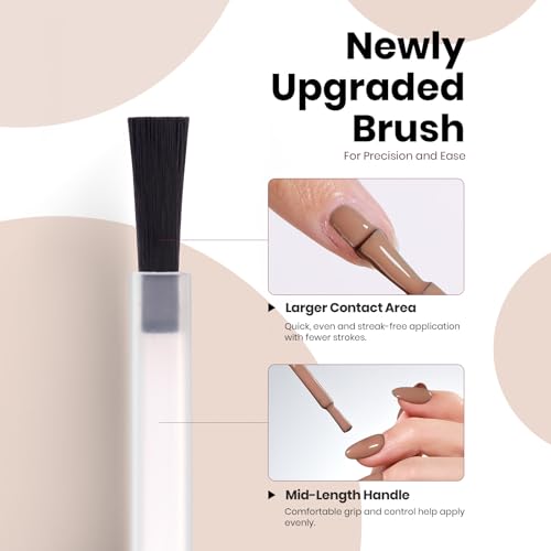 Image of beetles Gel Polish Brown Gel Nail Polish Hema Free Colors Soak Off Uv LED Nail Lamp 8ml DIY Home Manicure Salon Beyonce Caramel Fall Nails Art