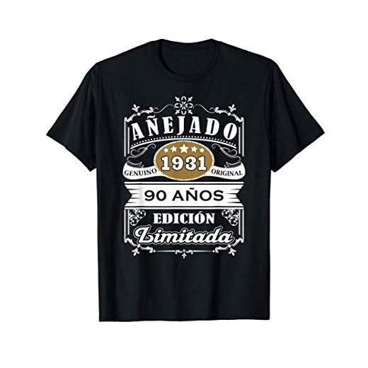 Hombre Camisa Cumpleaños 90 1931 90 Años Original Anejado Camiseta