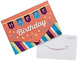 Amazon.ca Happy Birthday Mini Envelope