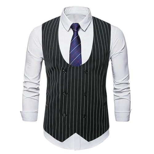 Chaleco de traje vintage con ajuste regulable posterior retro