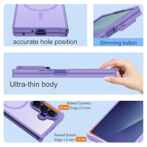Coque Samsung Z Fold 7 MagSafe Pilaru transparente - 6