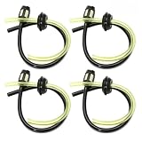 Wodsty Set di 4 tubi carburante con guarnizione per filtro del serbatoio (3