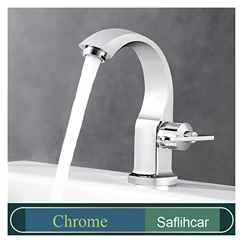 Elastyczny kran Obrotowy, Chromowana łazienka basen Miedź Tap Pojedynczy Uchwyt Wylewek Bath Wanna Cold Water Faucet Home Ogród Dostawy Do Kuchni