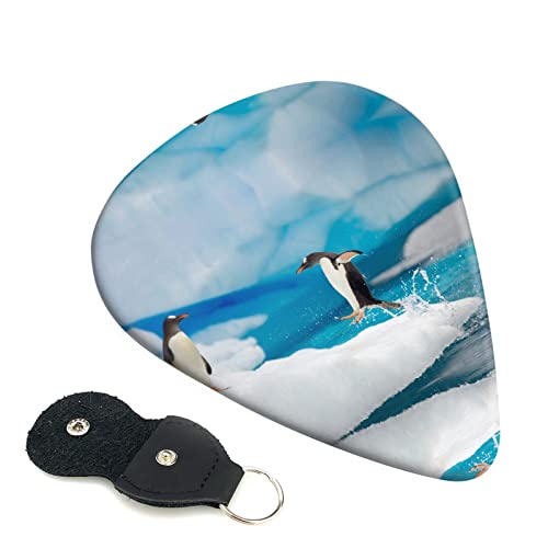 Penguin Lot de 6 médiators pour guitare acoustique, guitare électrique, basse, ukulélé – fins, moyens et épais. - Les Beatles, Paul McCartney, John Lennon, RIngo Starr, George Harrison Penguin Lot de 6 médiators pour guitare acoustique, guitare électrique, basse, ukulélé – fins, moyens et épais.
