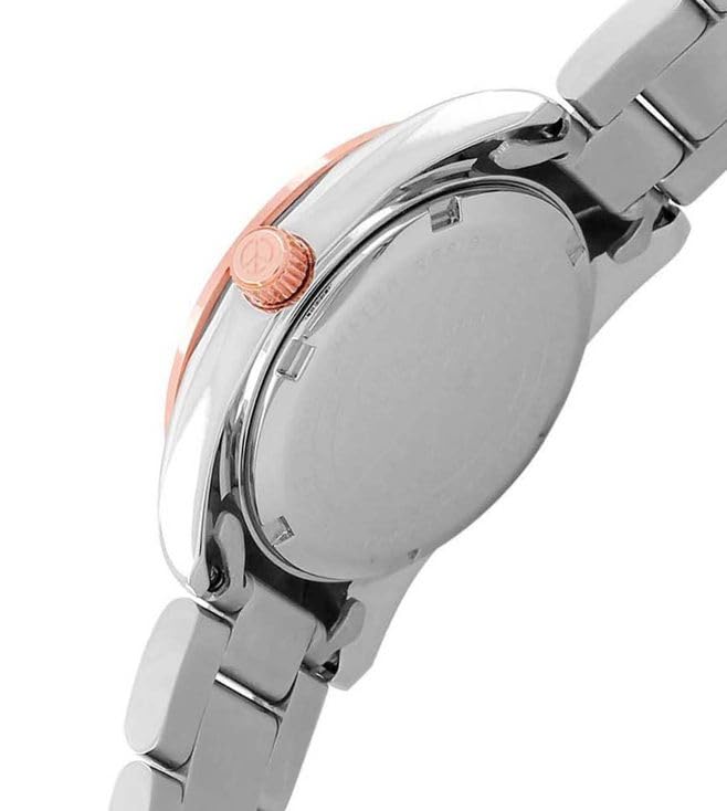 Mathey-Tissot Stainless Steel Men White Dial Ladies Analogue Watch D450Ra_SMU, Rose Gold Band - Image 2