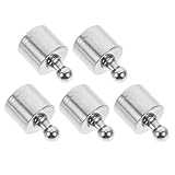 PRETYZOOM 5pcs 10g M2 Class Chrome-Plated Calibration Weights Set for Digital Scales Laboratory Precision Balance Weights Industrial Measuring Tools