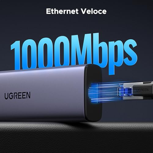 Câble Ethernet Cat 8 Intégré sur ce Hub USB C Multiport Performant - 3