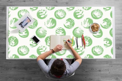 Sous-main de bureau 120x60 cm en vinyle PVC pour espace de travail