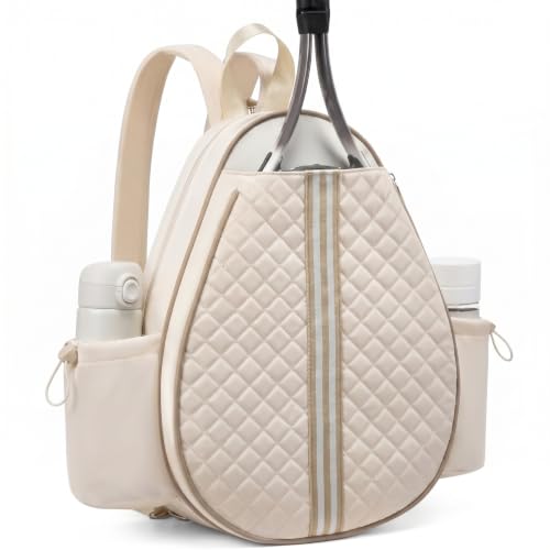 Mochila de tenis de 5 litros con compartimento de raqueta aislado para mujer