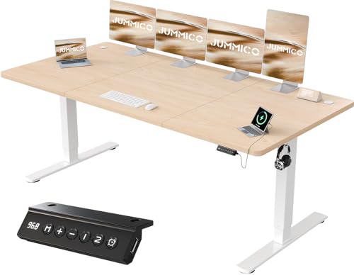 JOY Worker Elektrischer Höhenverstellbarer Stehpult – 78,7 X 50,8 Cm, Memory-Controller, Für Homeoffice & Büro