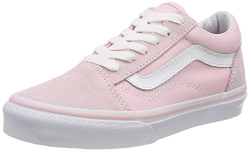 Vans Old Skool, Sneaker Unisex-Bambini, Rosa (Suede/Canvas), 38.5 EU