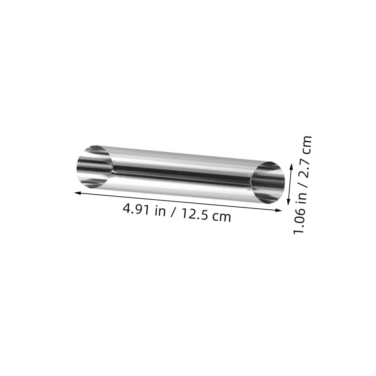 Alipis 35pezzi Stampo per Cannoli in Acciaio Inox Design Spirale Cava per Croissant Danesi Uniformi per Pasticceria Fai da Te