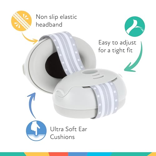 Cache-oreilles antibruit Nuby avec étui de transport compact - 5