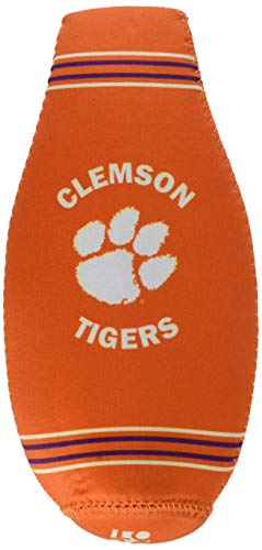 Logo Brands NCAA Clemson Tigers Bottle Coozie, One Size, Team Color