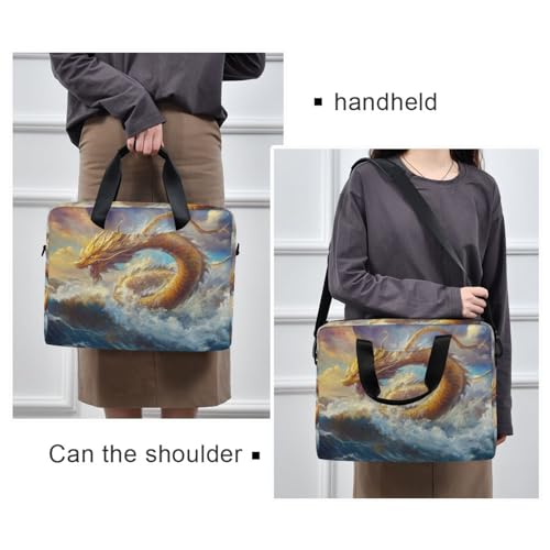Case for Laptop Portable Crossbody Messenger 15.6 pulg miniatura 2