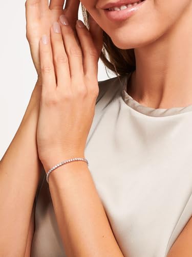 D Color VVS1 Clarity Moissanite Tennis Bracelet for Women, Really Authentic Solid 925 Sterling Silver, 5.5-7.5inch (14-19cm), Birthday Anniversary Valentines Mothers Day Ideal Gift for Her2