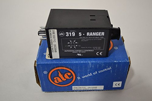 ATC 319E-030-F-1-C Plug-in Adjustable AC/DC Solid-State TDR, 24-240 VAC, 24 VDC, On-Delay, Standard