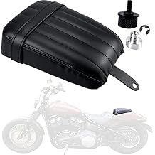 FOVPLUE Rear Passenger Seat,Cushion Seat Pad for 18-later Street Bob FXBB,Softail Standard FXST and 21-later Street Bob 114 FXBBS models with Original Equipment solo seat