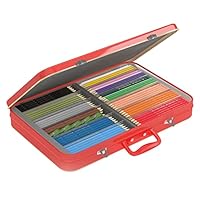 Faber-Castell Classic Colour Pencils, Assorted – Briefcase-Style Tin of 300 (15 Colours) (16-111234)