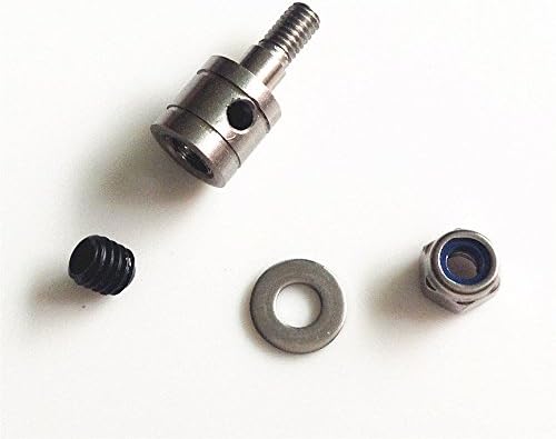 5PCS Stainless Steel Model Boat Rudder Connected Steering Gear RC Boat