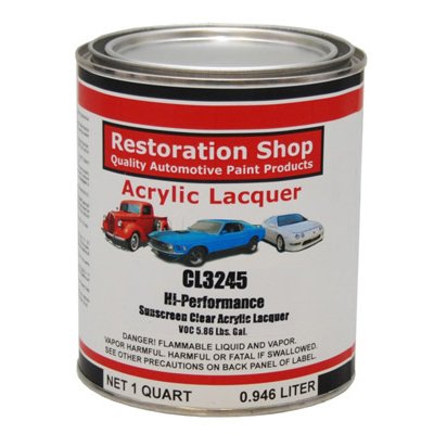 Restoration Shop High Performance Lacquer Sunscreen Clear