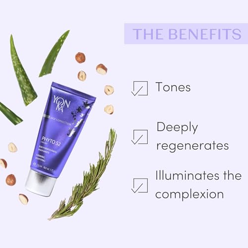 Phyto52 Anti-Aging Firming Night Cream Yonka 40ml | Moisturizes, Firms Face Skin & Tightens Pores | Dermatologically Proven Results ! 92% Natural Origin, With Vitamin E - Image 5
