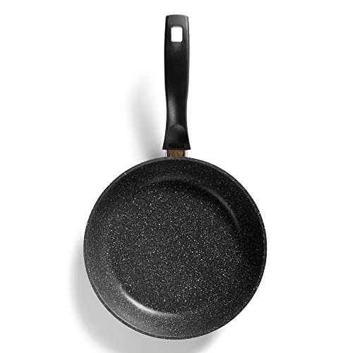Stoneline Cookware Set With Glass Lids (Set Of 8), 23.23 X 8.46 X 14.76 ", Anthracite #TOP4
