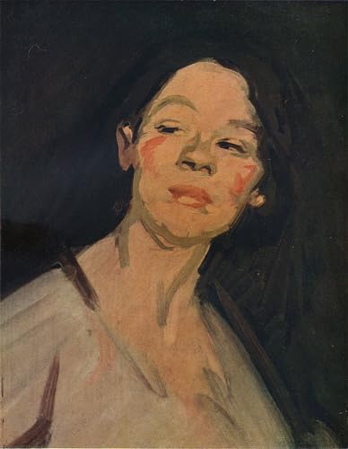 Peinture le Gitan de Samuel John Peploe | Déco Salon Chaleureuse Toile 60x90