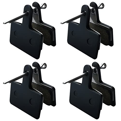 4 Paar Scheibenbremsbeläge, universelle Halbmetall-Harzbeläge MTB-Fahrradbremse für Shimano B01s Shimano XT Shimano Bremsbeläge Cover