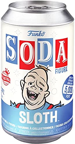 Funko Vinilo Soda, Los Goonies, Perezoso, 1/6 Probabilidades de RARA Persecución Variante, Figura de Vinilo Coleccionable, Idea para Regalo, Juguetes para Niños y Adultos, Fans de Cine