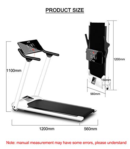 Caminadora plegable pequeña para uso doméstico miniatura 2