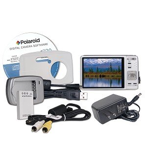 Polaroid T830 8.0MP 3X Optical / 4X Digital Zoom Camera (Silver