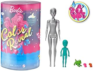 Barbie Color Reveal Slumber Party Fun Dolls and Accessories