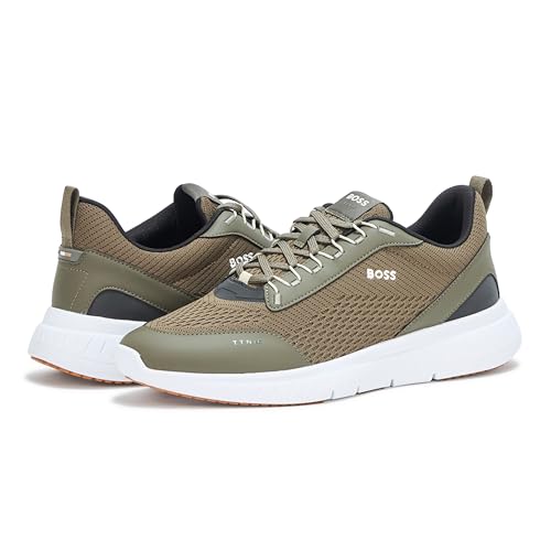 Image of BOSS Men's Modern Knit Structure Running Sneaker
