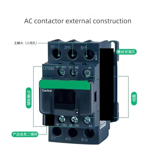 Contacteur CA LC1D haute performance 32 A commande de moteur