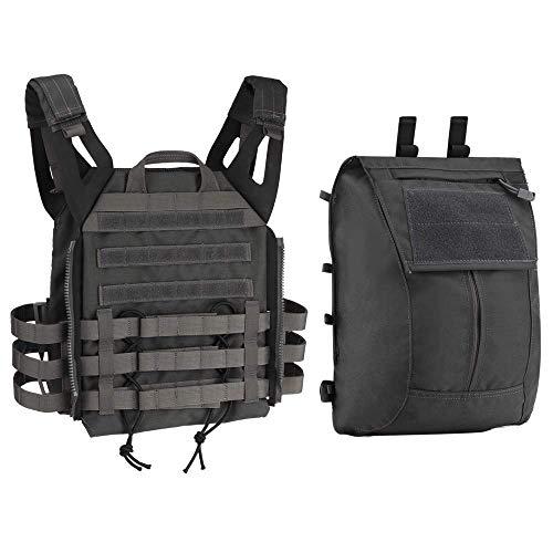 Gilet tactique respirant réglable pour éviter la chaleur et le mal de dos