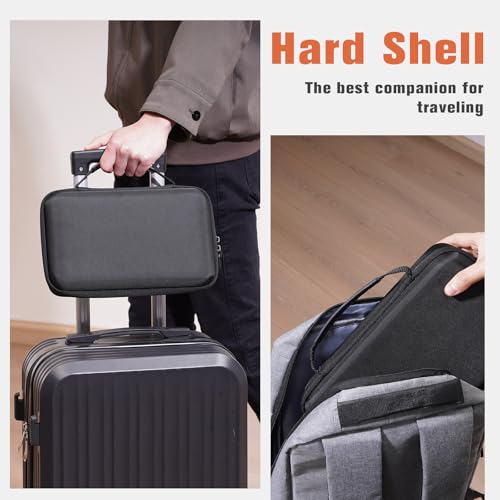 Image of ProCase Hard Shell Travel Sunglasses Organizer, Portable Multiple Glasses Case for Travelling
