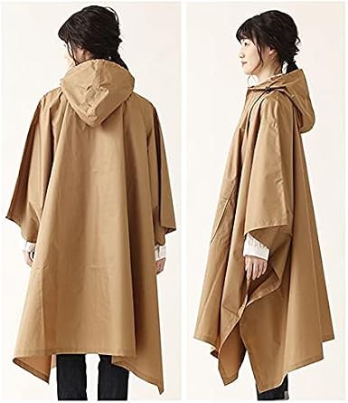 ポンチョのみ専用 Amazon | 前ポケット付き レインポンチョ 25-5003 (サックス（02