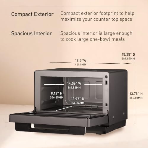 Panasonic Japanese Microwave, 1.0 cu. ft. 1200W Clean Design Flatbed Countertop Microwave Oven with Genius Sensor 2.0 One-Touch Cooking and Reheating, Inverter Technology, Auto Defrost – NN-SF57RM - Image 2