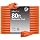 GE Outdoor Extension Cord, 80Ft, Outdoor Grounded Heavy Duty Extension Cord | 16AWG 3 Prong, ETL Listed, Orange, 81703