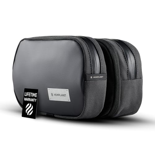 HEIMPLANET Original | HPT Carry Essentials - DOPP KIT Kulturtasche | Wasserfester Kulturbeutel aus robustem Dyecoshell | Unterstützt 1% for The Planet (Regular)