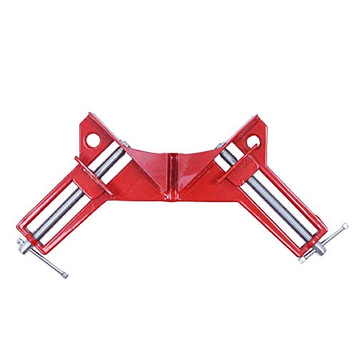 Kit com 4 Grampos Sargento Angular 75mm 90 Graus Charbs