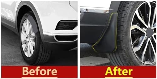 Garde-boue de voiture VW T-ROC 2017 pare-boue plastique
