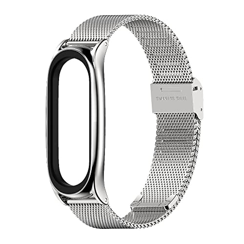 �R���p�`�u�� Xiaomi Mi Band 6/5/4/3�Ή� �o���h �X�e�����X�� ���^�� ���� ���b�V�� �ւ��x���g �~���l�[�[�x���g �X�}�[�g�o���h �X�}�[�g�E�H�b�` �o���h �����o���h �V���I�~Mi�o���h5/6/4/3 �K�� Xiaomi Mi B
