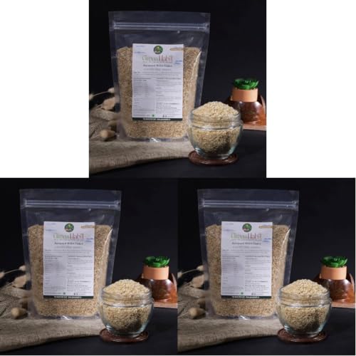 Image of GreenHabit Barnyard Millet Flakes 1kg - Nutritious and Gluten-Free Millets Cereals a.k.a sanwa Poha- High Fiber Breakfast - (Barnyard millet flakes, 1 kg) (Pack of 3)
