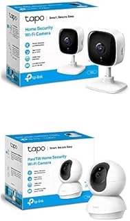 TP-Link Bundle for Tapo Mini, Pan/Tilt Smart Security Camera,Indoor CCTV, 360° Rotational Views, Works with Alexa & Google Home, 1080p, 2-Way Audio, Night Vision