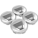4 Piezas 56mm Coche Tapas centrales para Dacia Duster Logan Sandero Stepway Lodgy Mcv 2 Dokker, aleación Tapacubos AntióXido Centro Prueba Polvo Embellecedor Insignia Llantas Accesorios